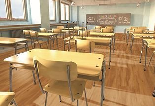 School Schools & hotels flooring - luxury vinyl tile flooring