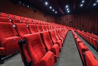 conference hall Cinema flooring - Luxury vinyl tile